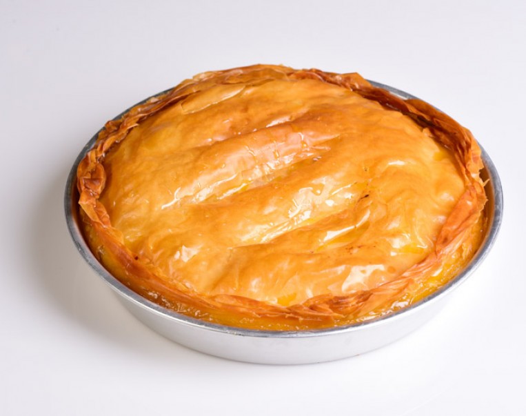 Σιροπιαστά γλυκά, Γαλακτομπούρεκο ταψί