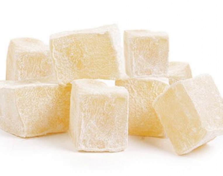 Λουκούμι με άρωμα Λεμόνι χωρίς ξηρούς καρπούς