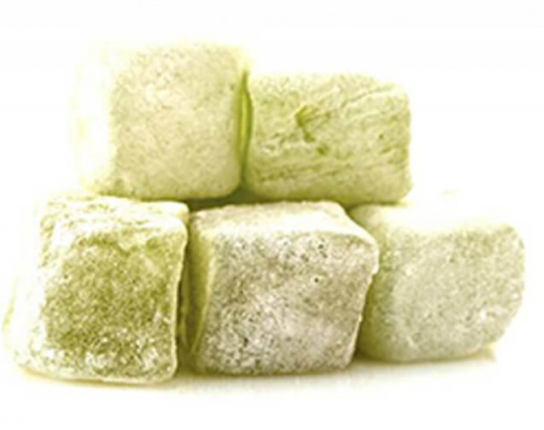 Λουκούμι με άρωμα Περγαμόντο και καβουρδισμένο αμύγδαλο