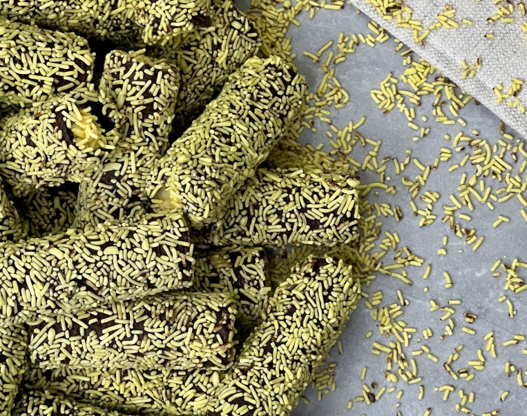 Πουράκι με πραλίνα Λεμονιού, συσκευασία 500γρ.