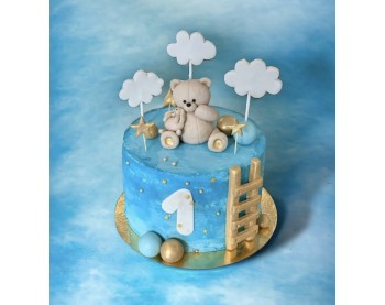 Τούρτα με αρκουδάκι 