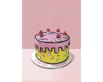 Τούρτα 3D comic cake