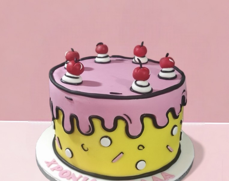 Τούρτα 3D comic cake