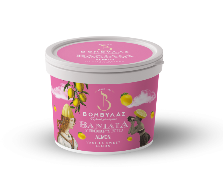  Υποβρύχιο γλυκό βανίλια με γεύση λεμόνι 400γρ