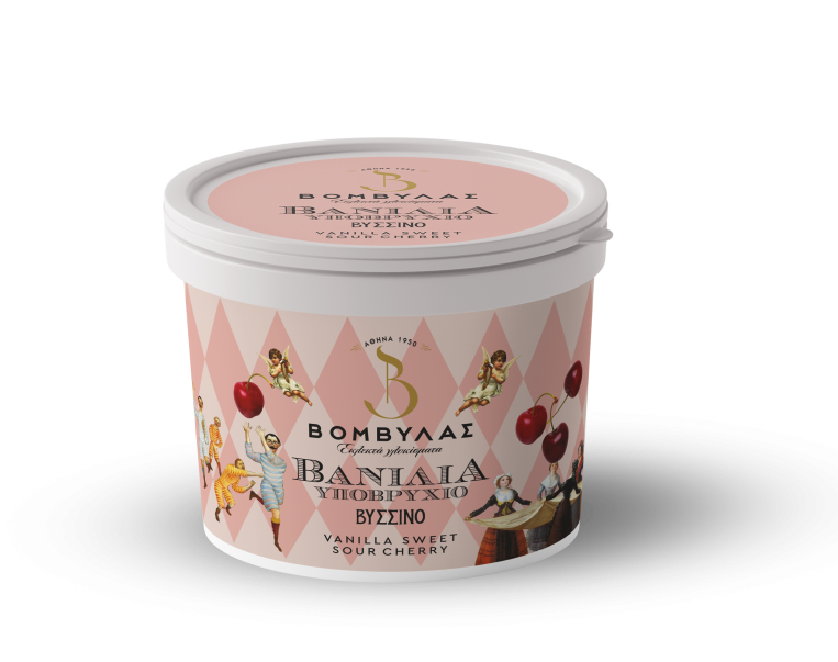  Υποβρύχιο γλυκό βανίλια με γεύση βύσσινο 400γρ